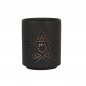 Preview: Black Pentagram Cut Teelichthalter