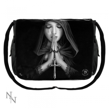 Messenger Bag  Gothic Prayer  - Anne Stokes 45cm