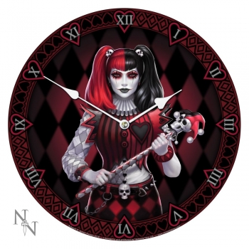 Dark Jester Clock Bilderuhr - James Ryman