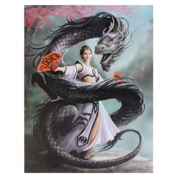 Dragon Dancer Bild 25 x 19 cm - Anne Stokes