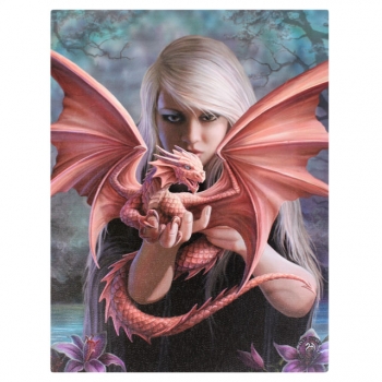 Dragonkin Bild 25 x 19 cm - Anne Stokes