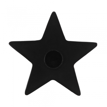 Black Star  Spell Candle Holder