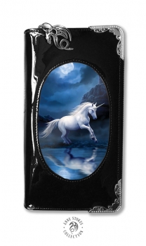 Moonlight unicorn purse mit 3D Bild - Anne Stokes
