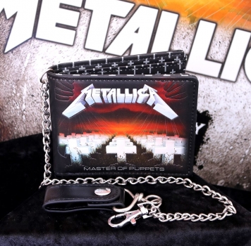 Metallica - Master of Puppets Geldbörse mit Kette