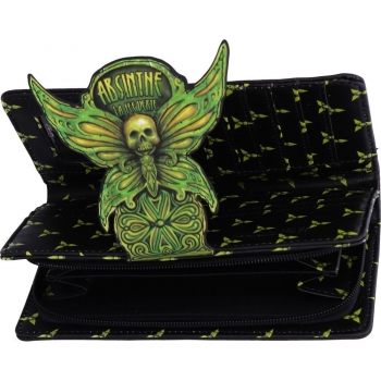 Preview: Absinthe - La Fee Verte Embossed Purse 18.5cm