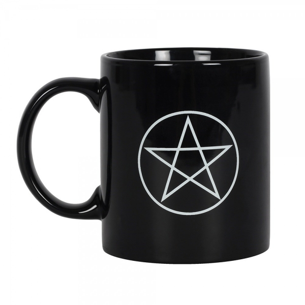 Pentagram Keramiktasse