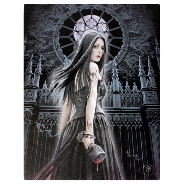 Gothic Siren Bild 25 x 19 cm - Anne Stokes