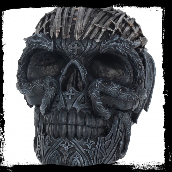 Totenschädel mit Schwertern