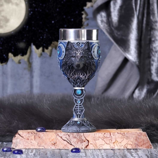 Wolf Mond Kelch 19,5 cm