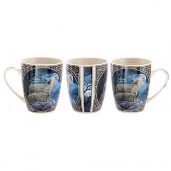 Ruhige Nacht Porzellantasse - Lisa Parker